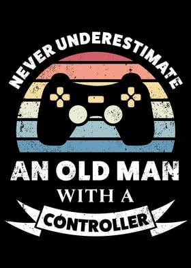 Old Man with a Controller