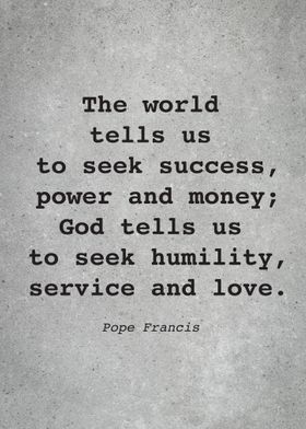 Pope Francis Quote L003