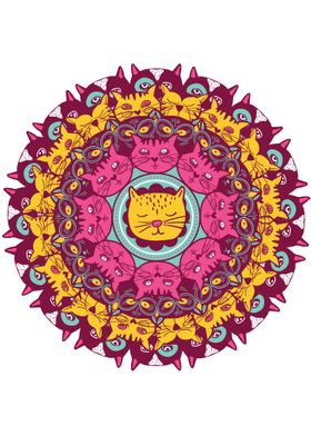 Cat Mandala