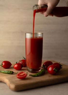 Tomatoes juice