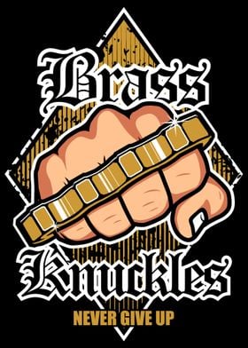 Fist and brass knuckles