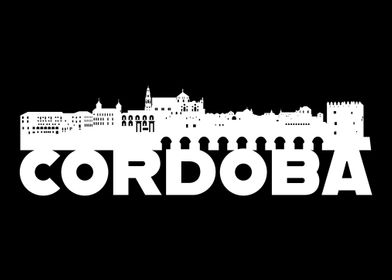 Cordoba Spain Skyline Gift