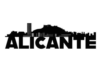 Alicante Spain Skyline Gif