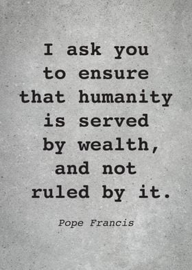 Pope Francis Quote L007