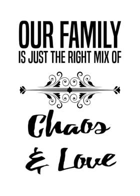 Chaos And Love Wall Art