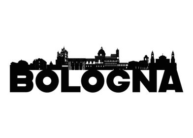 Bologna Italy Skyline Gift