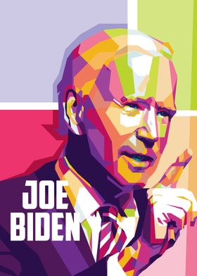 Joe Biden Poster Print By Muhammad Renaldy Displate eur