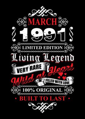 March Legends 1991