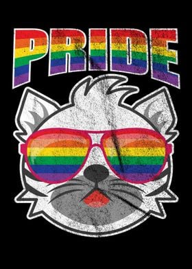 Proud Cat Pet Rainbow