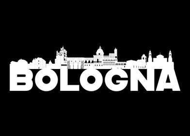 Bologna Italy Skyline Gift