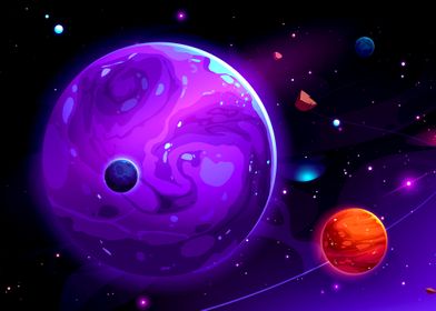 Space Planets