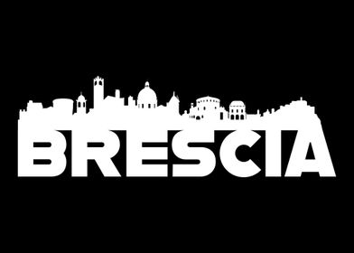 Brescia Italy Skyline Gift