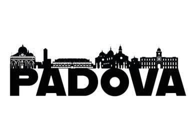 Padova Italy Skyline Gift 