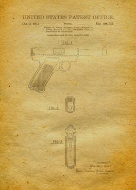 36 Ruger MK 1 Pistol Pate