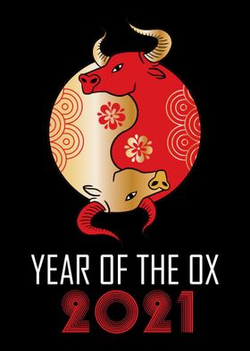 Chinese Zodiac Ox 2021