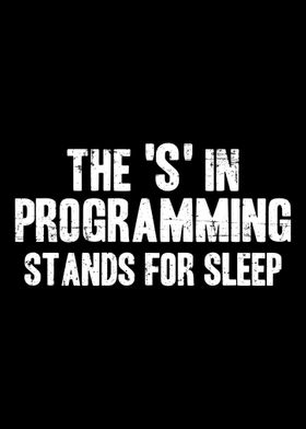 Programmer S Stands Sleep