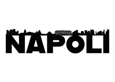 Napoli Italy Skyline Gift 