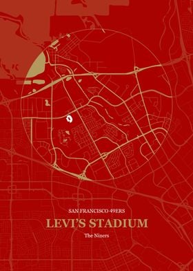 Levis Stadium Map
