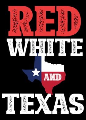 Red White and Texas Texan