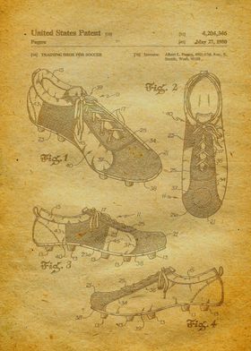 27 Soccer Cleats Patent 1