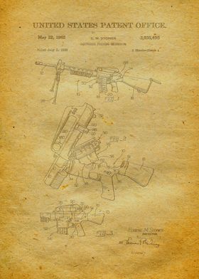 42 Machine Gun Patent 196