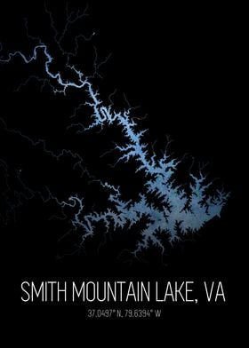 Smith Mountain Lake Map