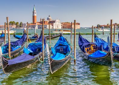 Blue Boat Venice