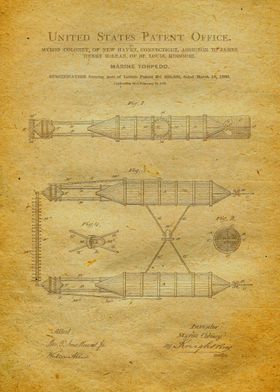 41 Marine Torpedo Patent 