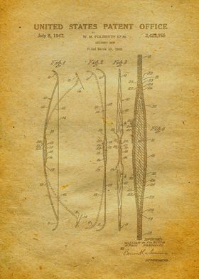 25 Archery Bow Patent