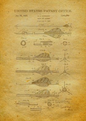 30 Archery Arrow Patent P