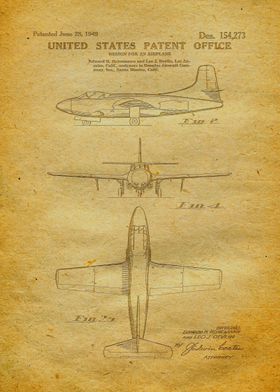 50Douglas Jet Plane Paten