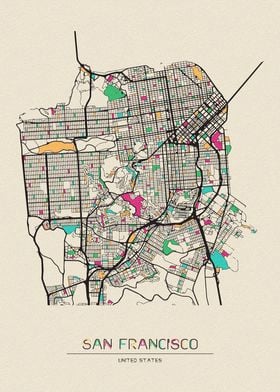 San Francisco Map