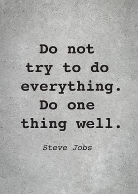 Steve Jobs Quote L006