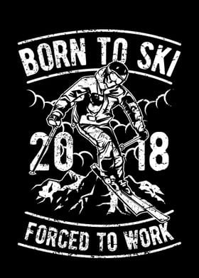 Born To Ski Gift