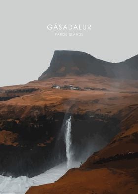 Gasadalur Faroe Islands