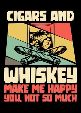 Cigars and whiskey happy