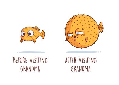 Before After Grandma