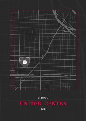 United Center Stadium Map