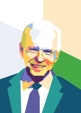 Joe Biden Popart Portrait