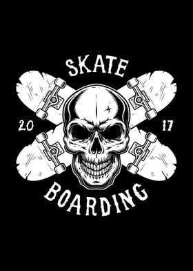 Skateboarding