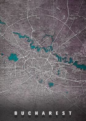 Bucharest City Map