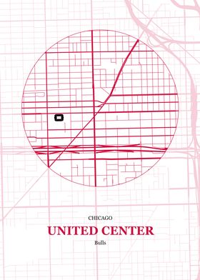 United Center Stadium Map