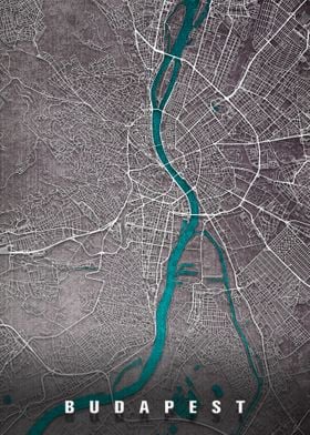 Budapest City Map