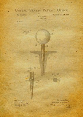 35 Golf Tee Patent