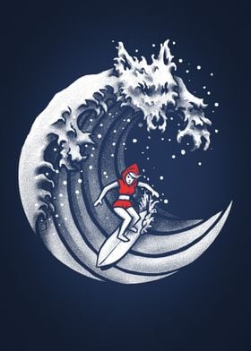 Little Red Surfing Hood