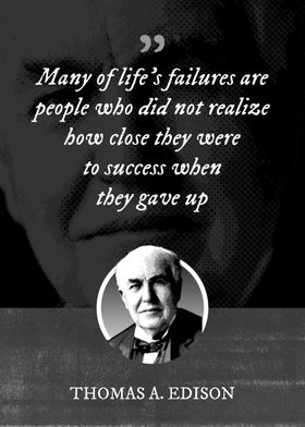 Many of lifes failures 