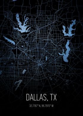 Dallas City Map