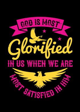 God Is Most Glorified