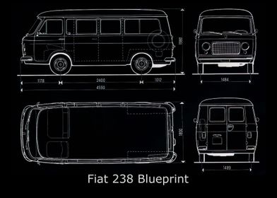 Fiat 238 1982 Blueprint 