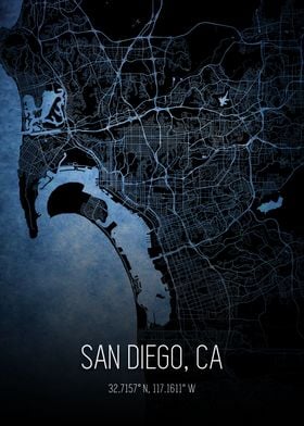 San Diego City Map